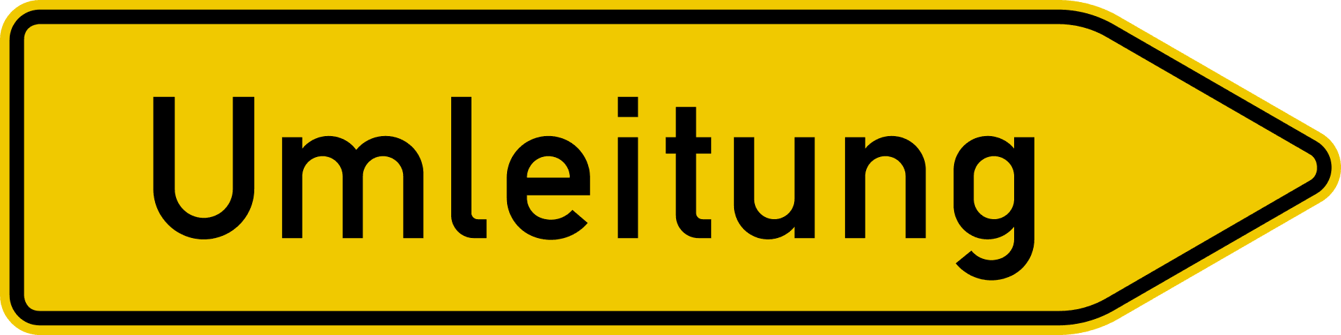 StVO Zeichen 454-20_–_Umleitungswegweiser_(rechtsweisend),_StVO_1992.svg